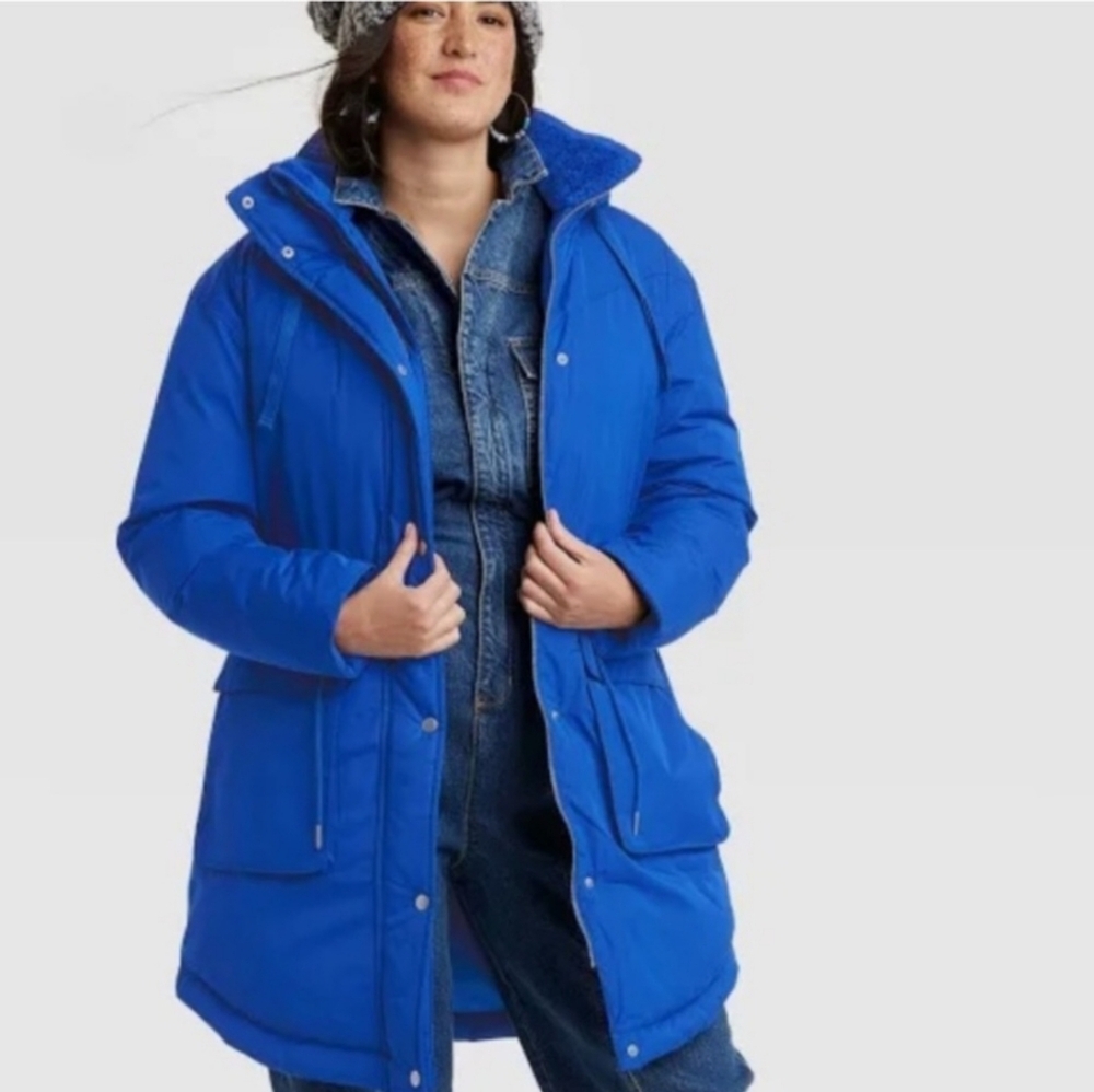 Universal Thread Blue Ski & Snow Jacket NWOT - Picture 2 of 3